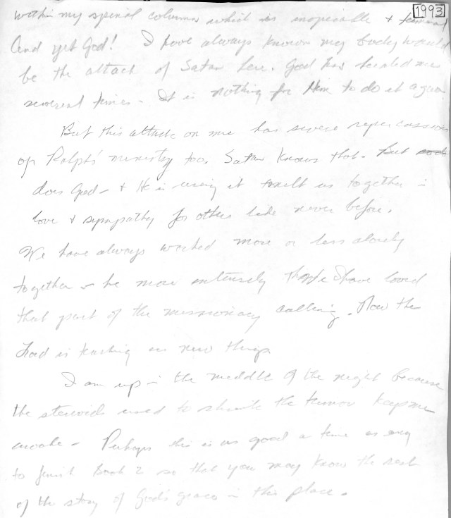 Page of I WILL DO A NEW THING Rough Draft