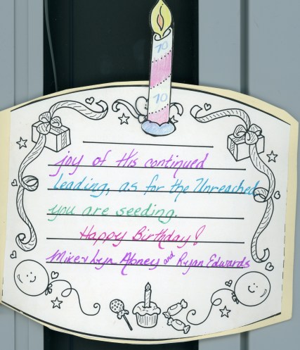 RDW 70th Birthday Card p3