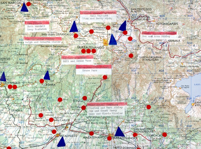 Map of Guatemala 1965 p1