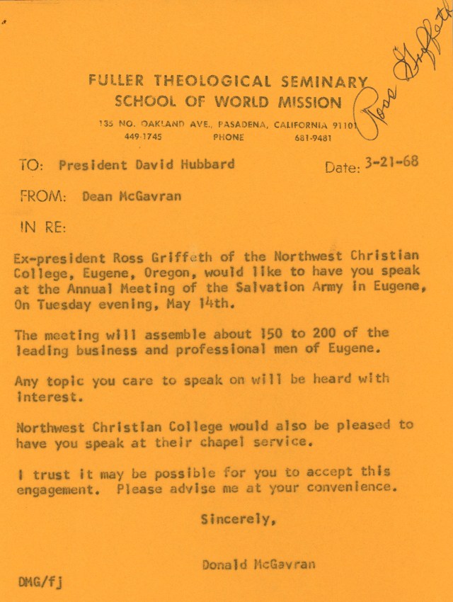 McG to Hubbard Memo 3 21 1968 p1